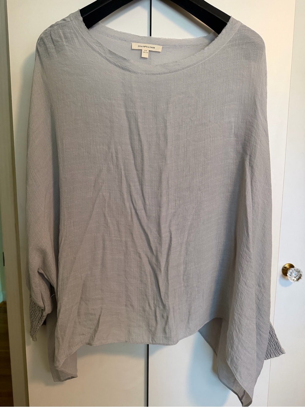 Grade & Gather Cotton Gauze Tunic Top